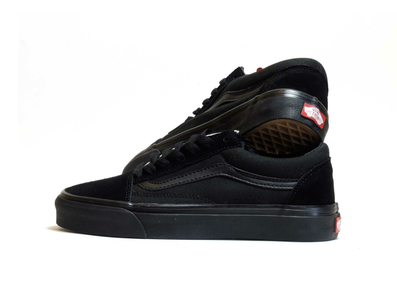 vans old skool all black купить