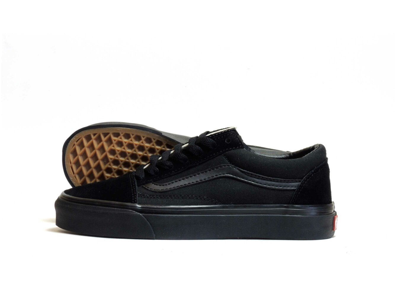 vans old skool all black купить