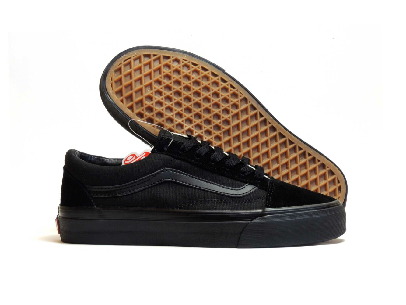 vans old skool all black купить