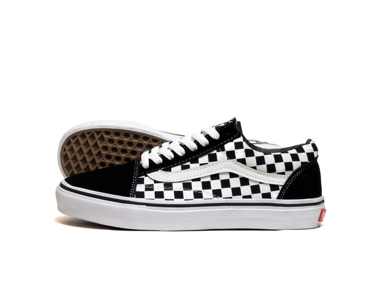 Vans Old Skool Checkerboard купить