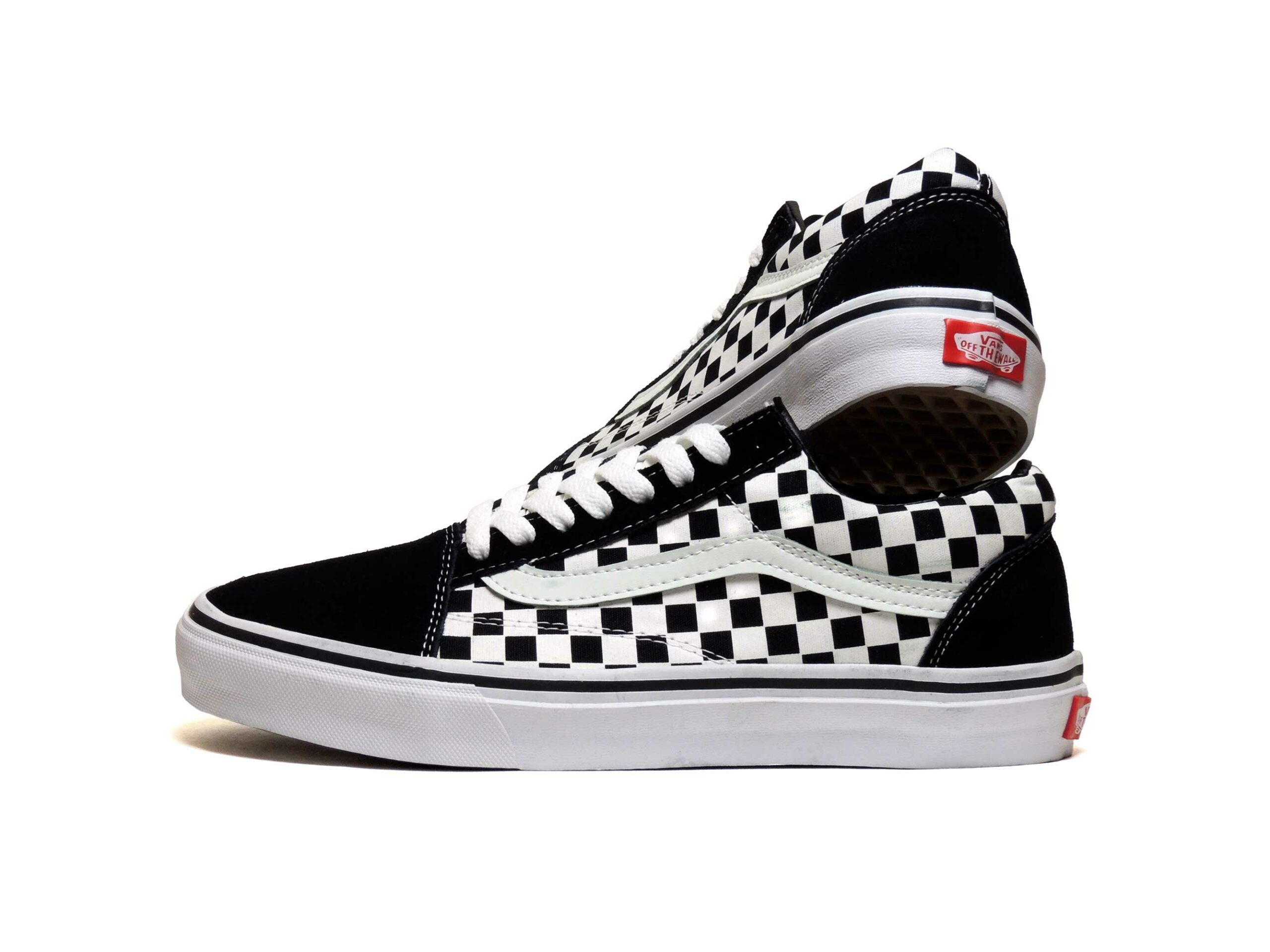 vans old skool checkerboard VNA38G1P0S.BLK • кеды vans