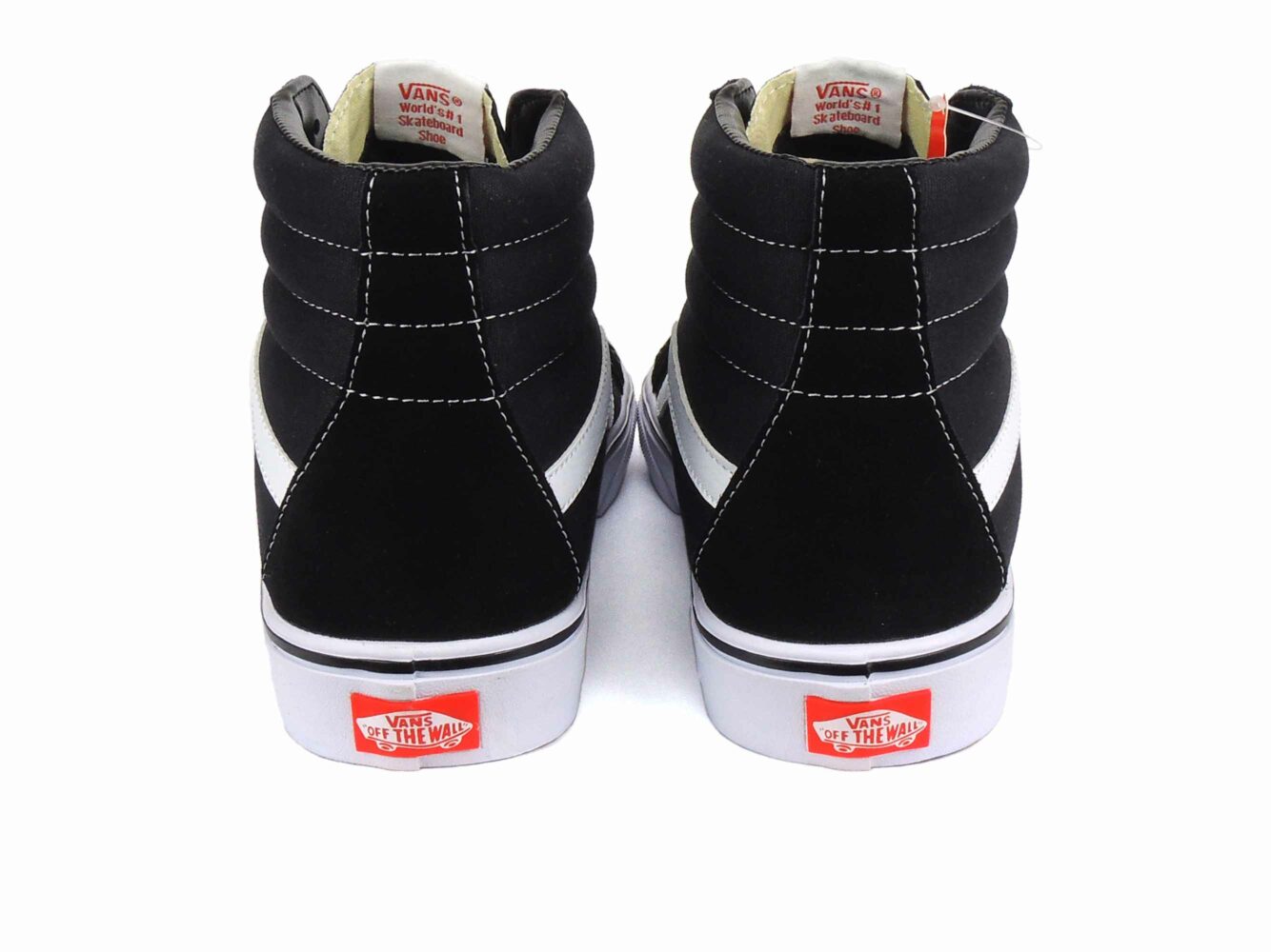 vans sk8-hi black white купить