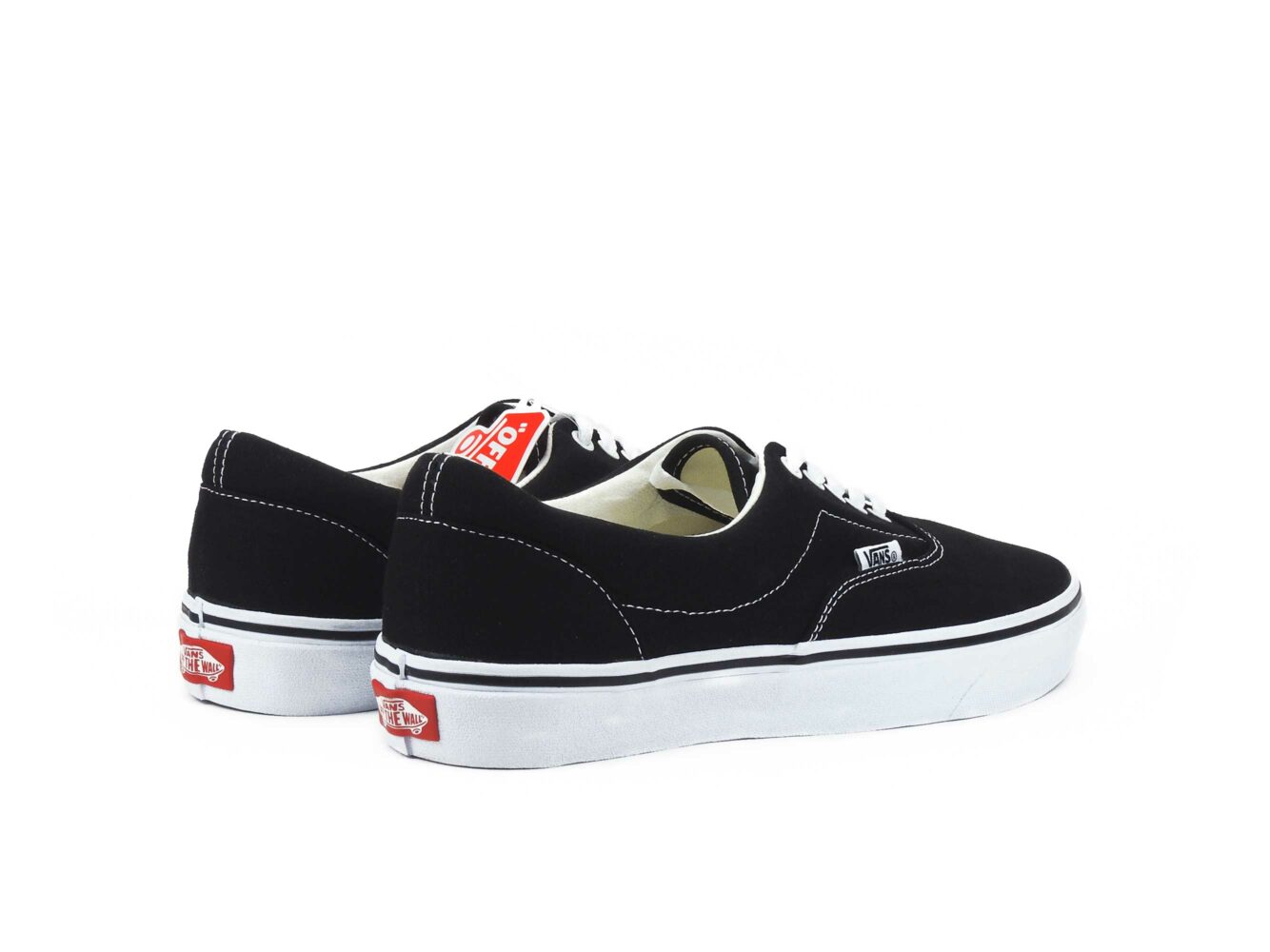 vans era black white купить