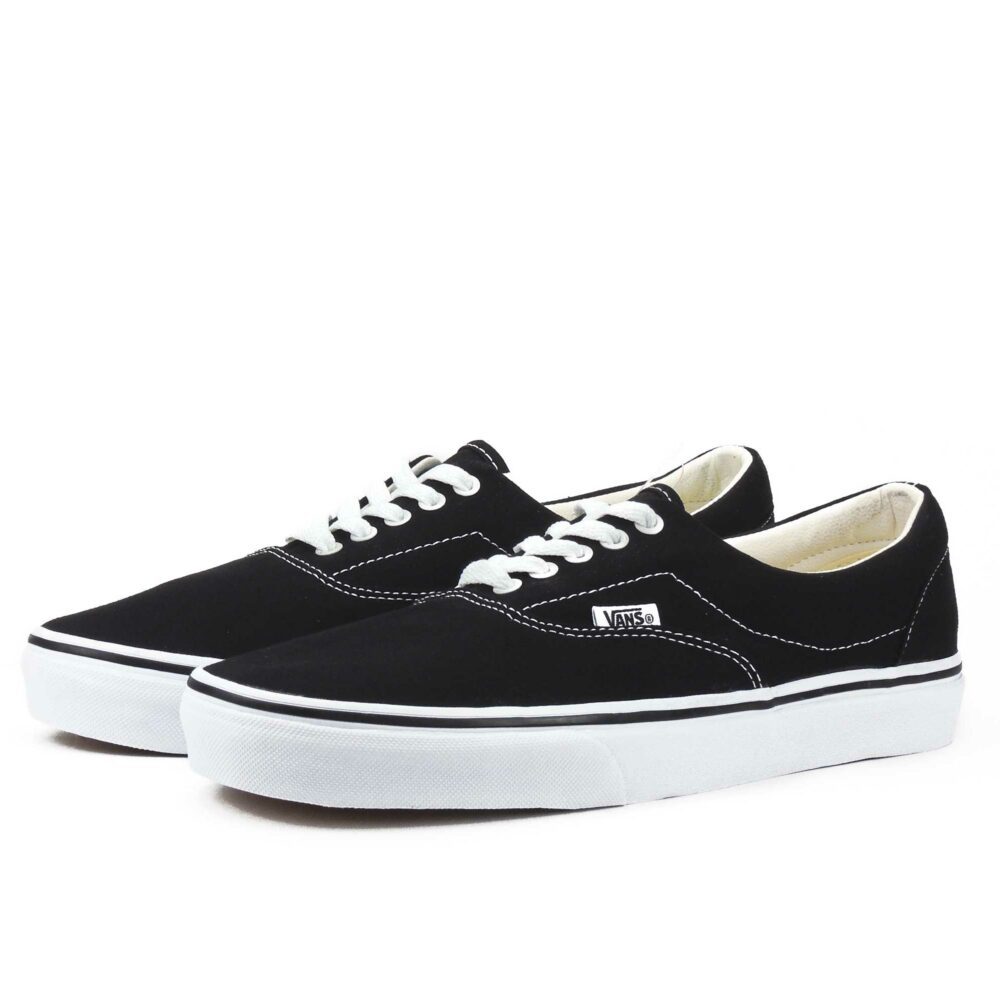 vans era black white купить