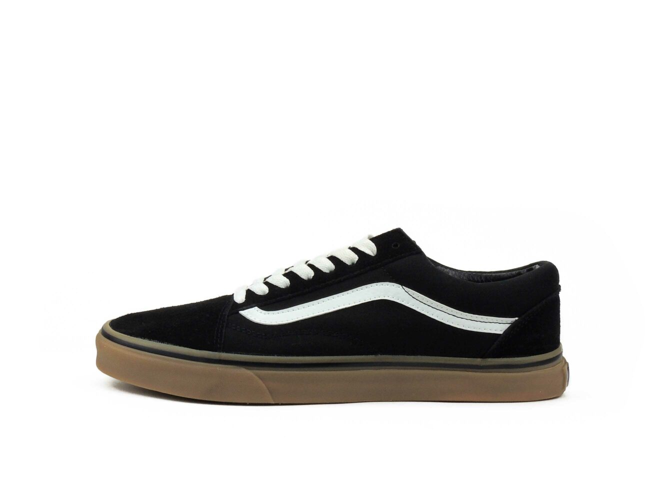 vans old skool black white gum купить