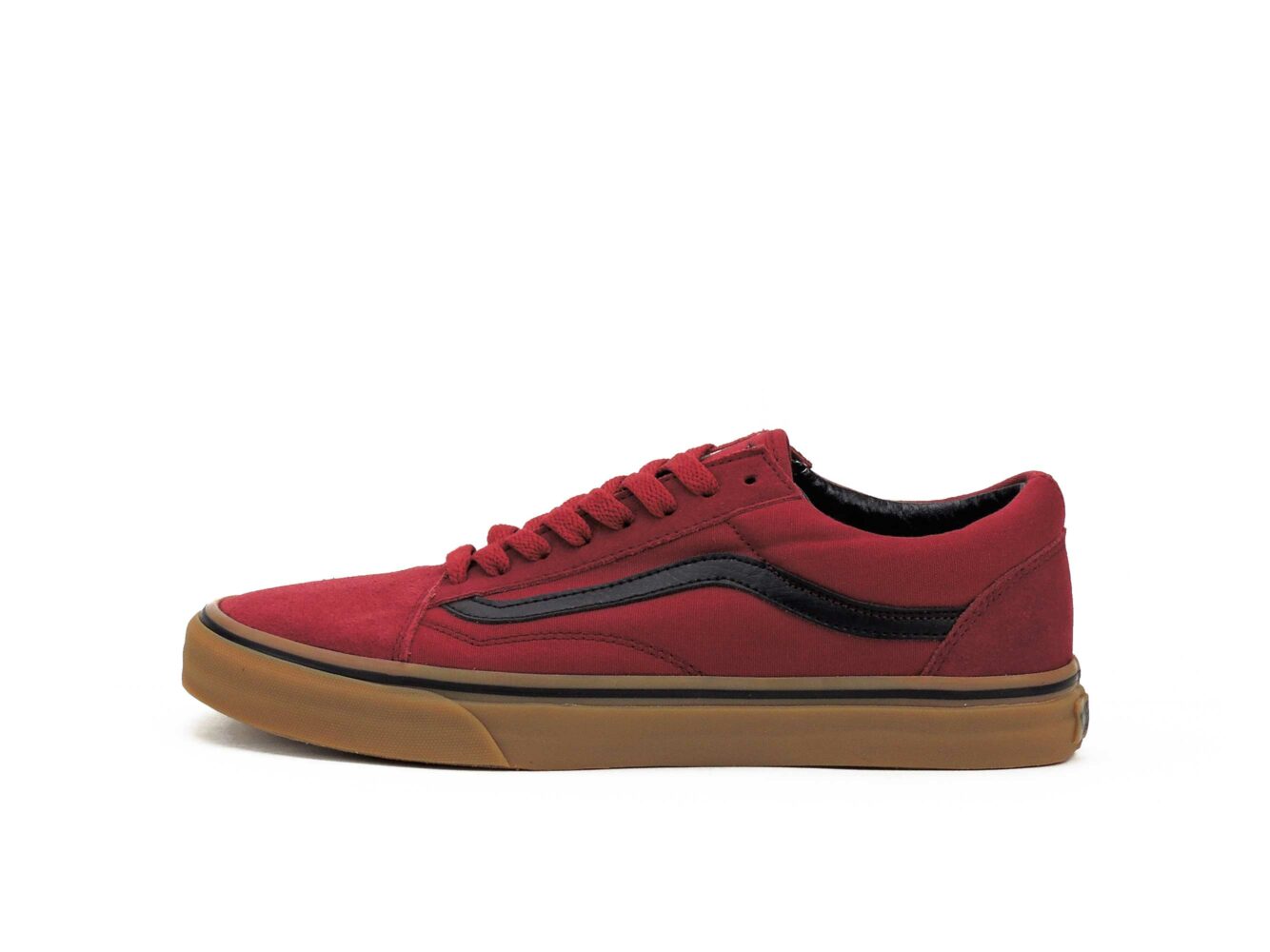 vans old skool wine brown sole купить