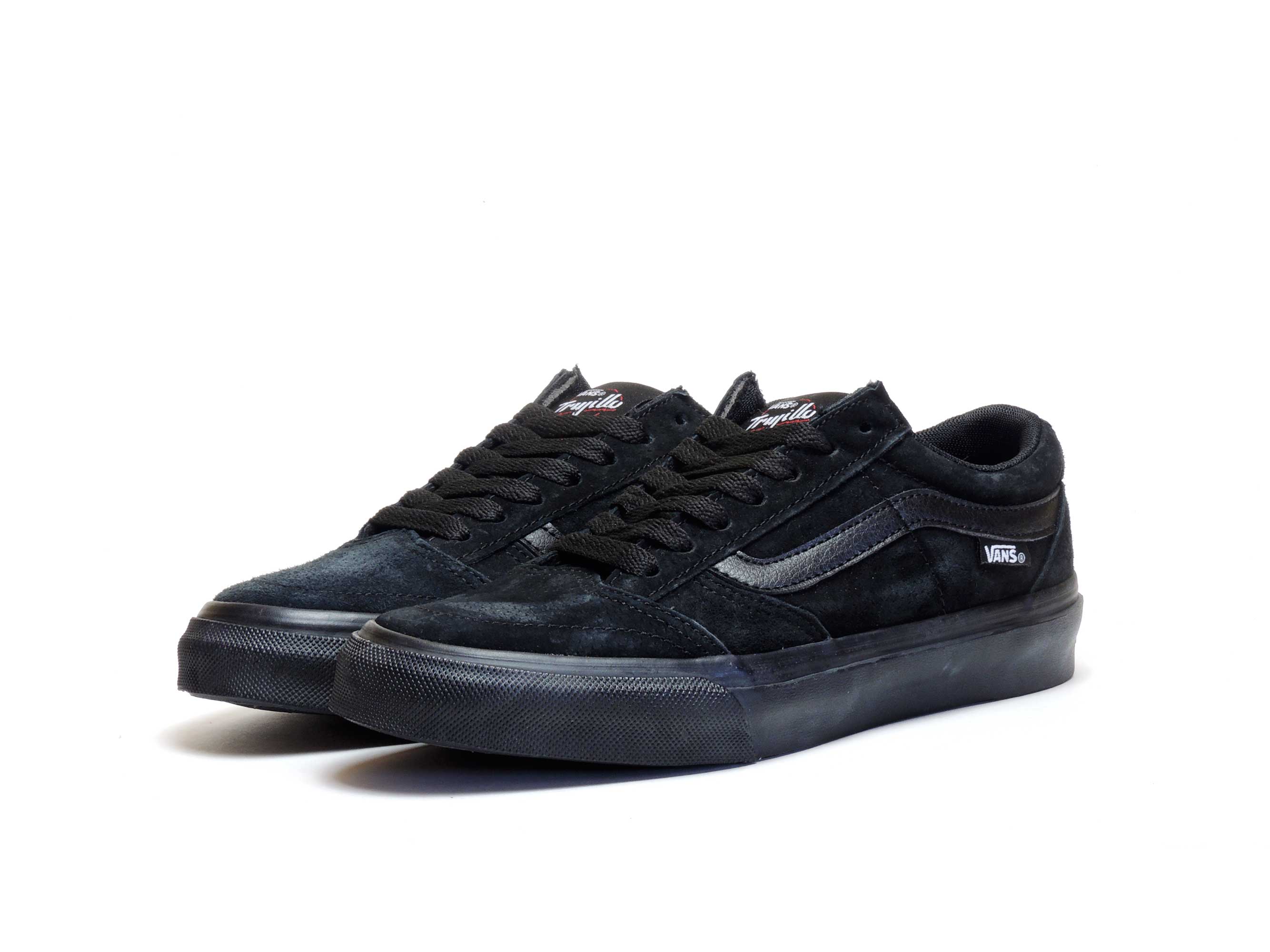 vans old skool trujillo sg all black • кеды vans