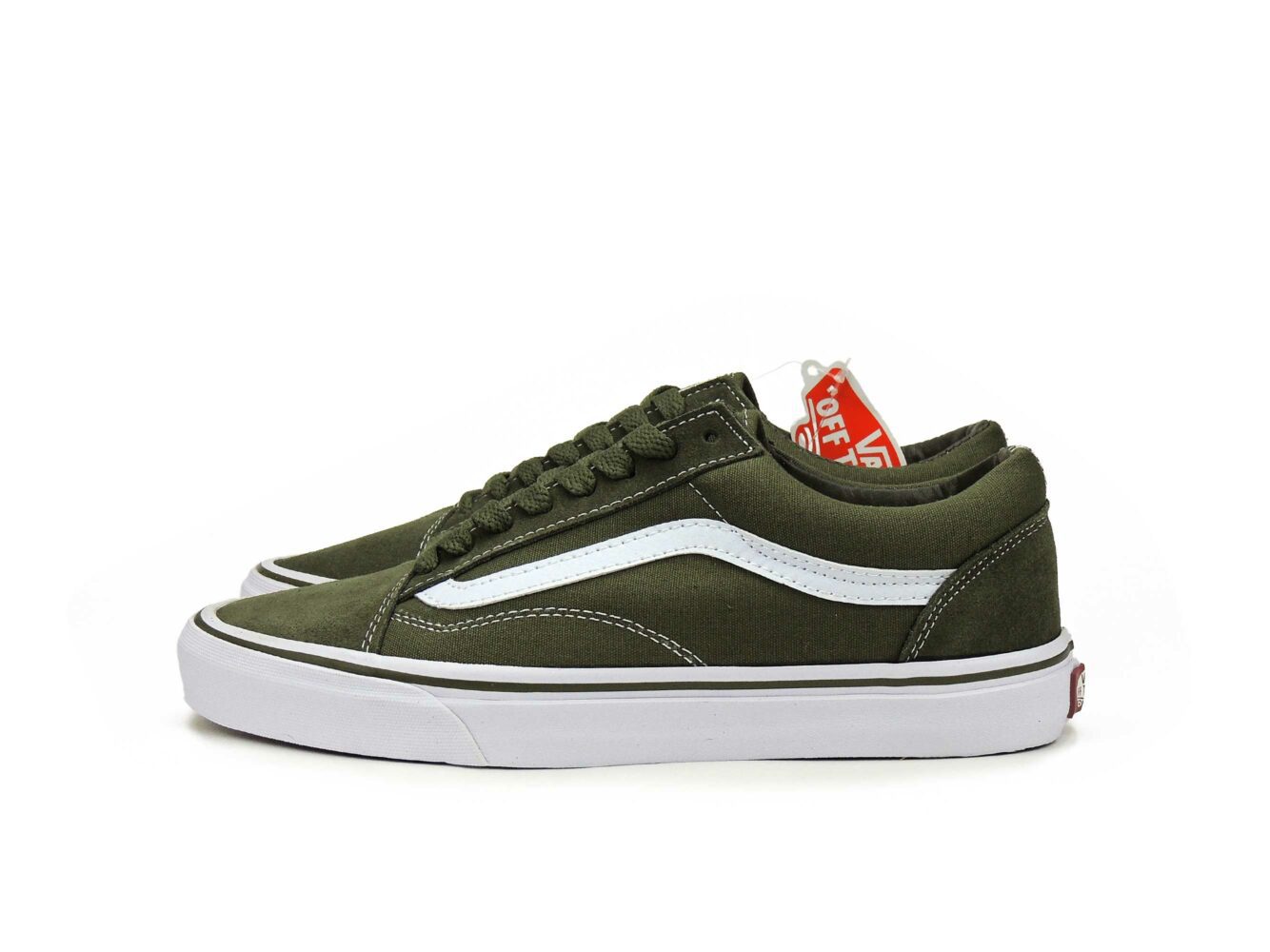 vans old skool army green купить