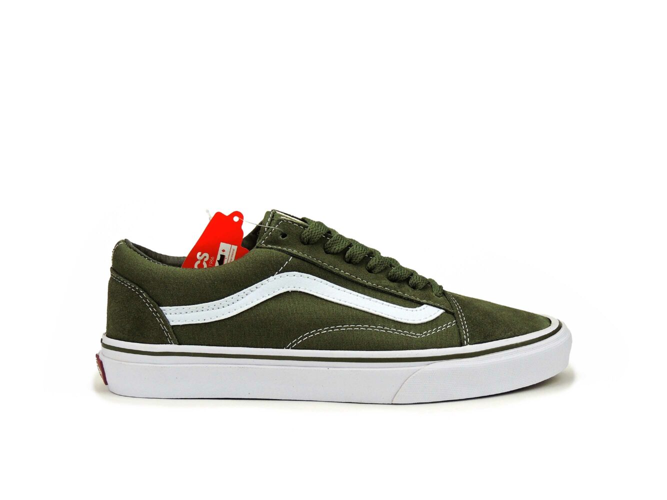 vans old skool army green купить