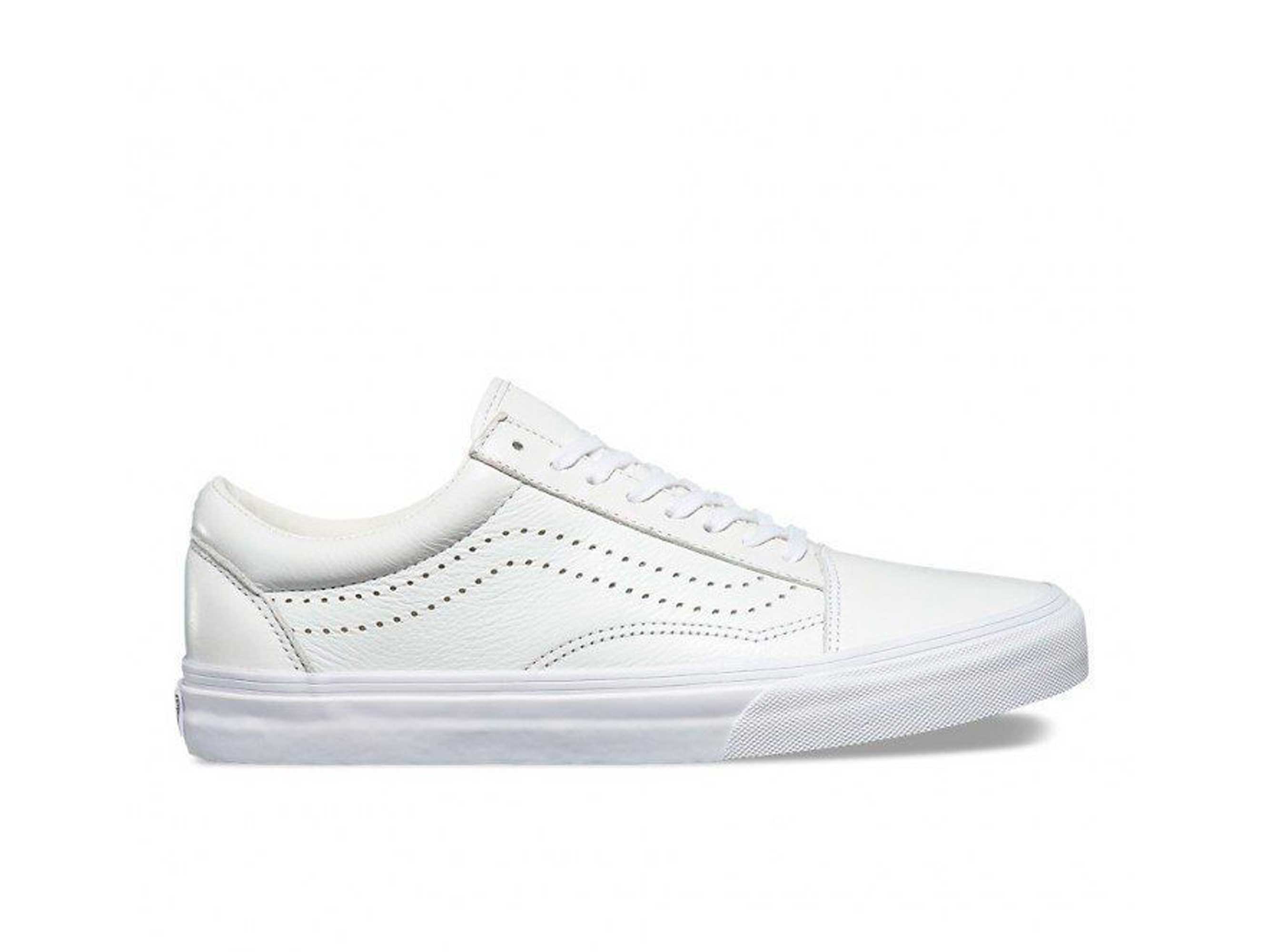 Vans oldskool cheap all white