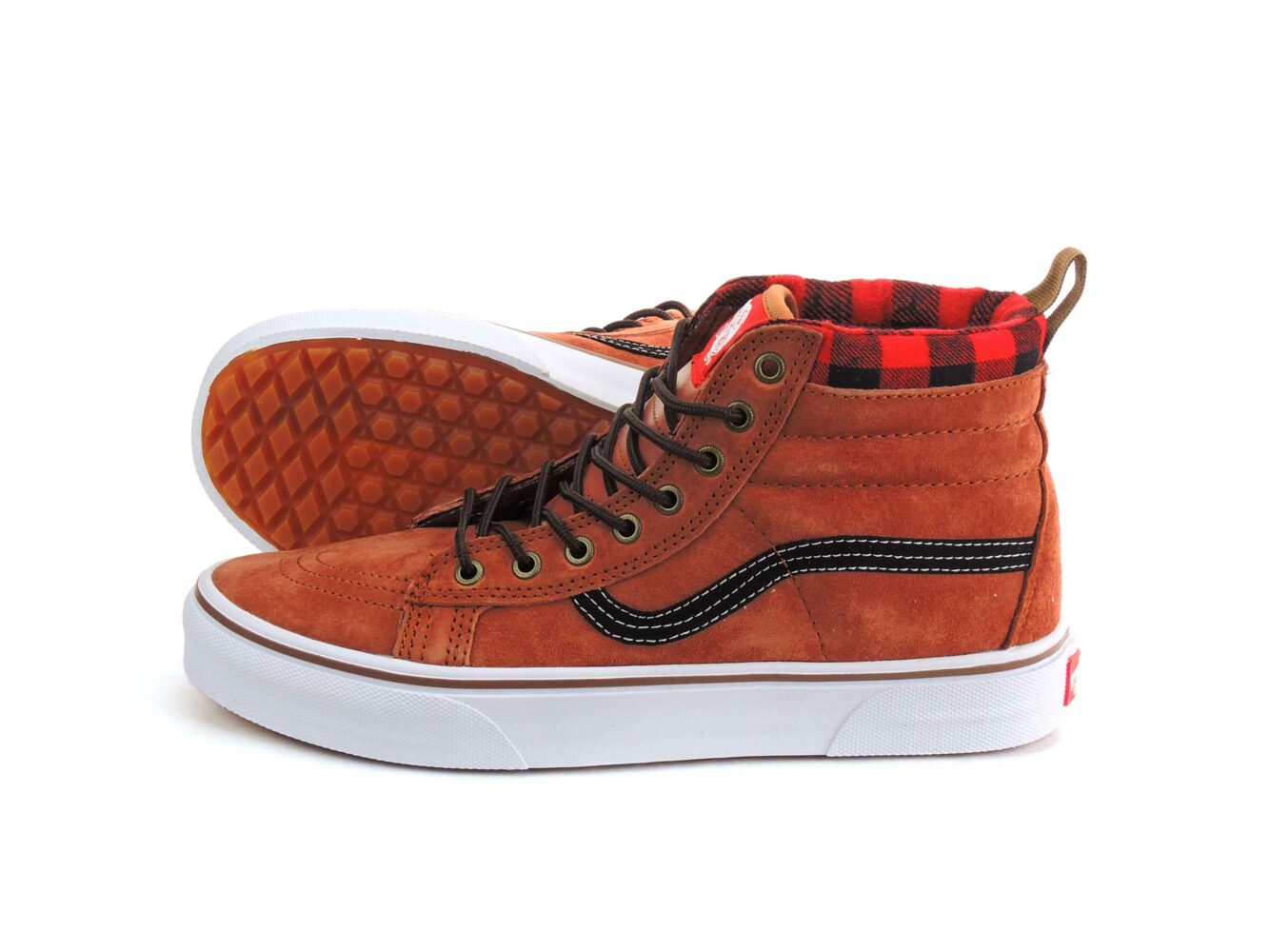 vans sk8-hi brown купить