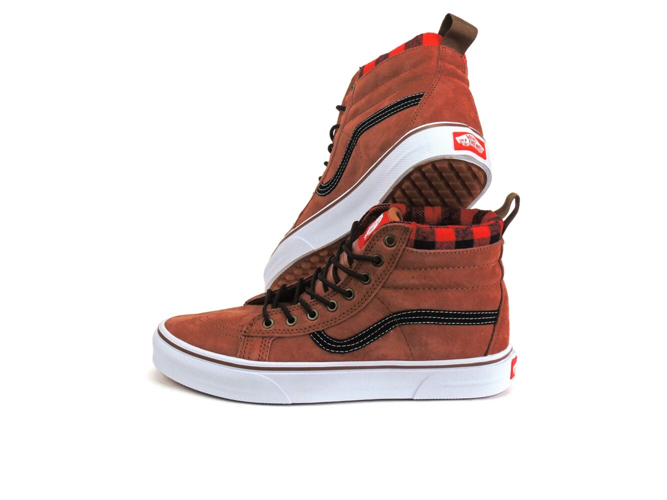 vans sk8-hi brown купить