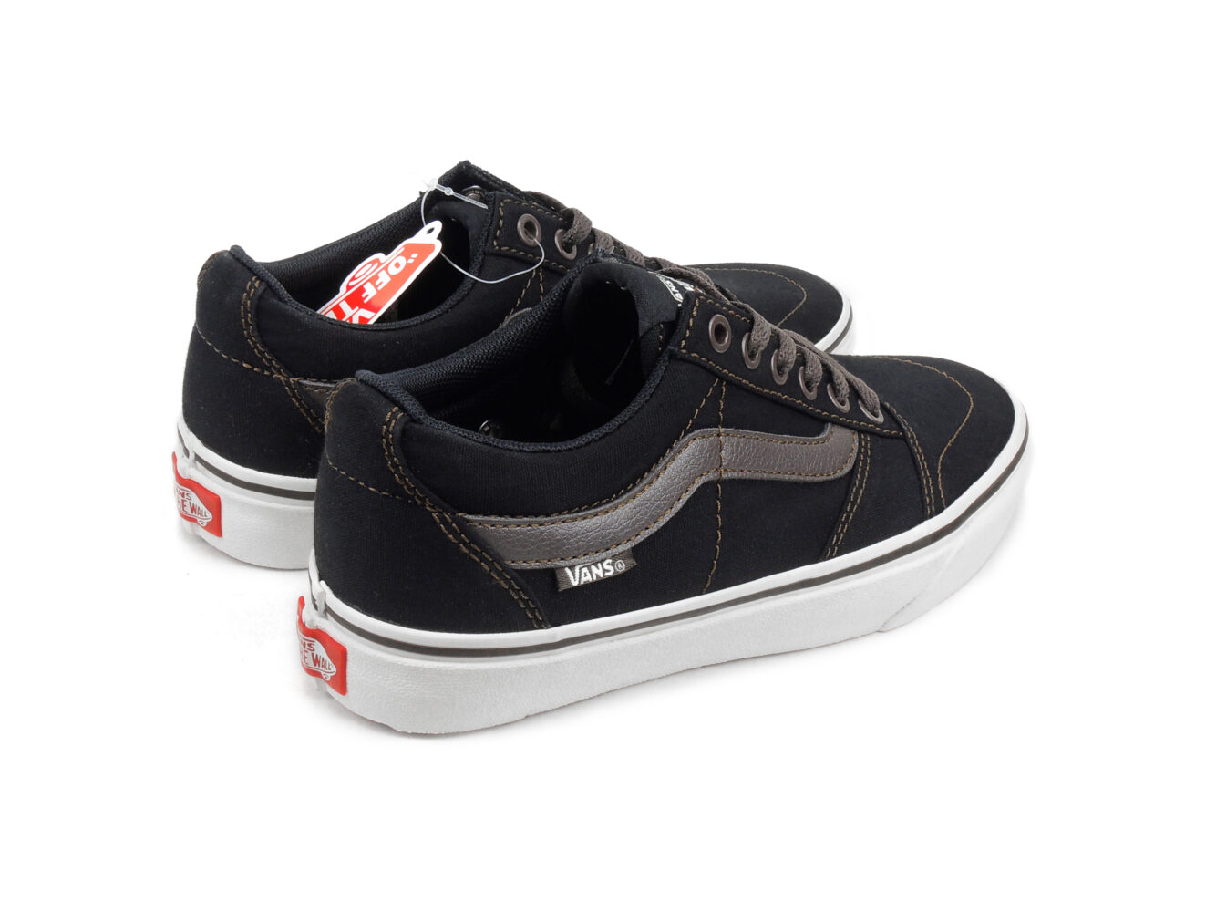 vans old skool trujillo black brown купить