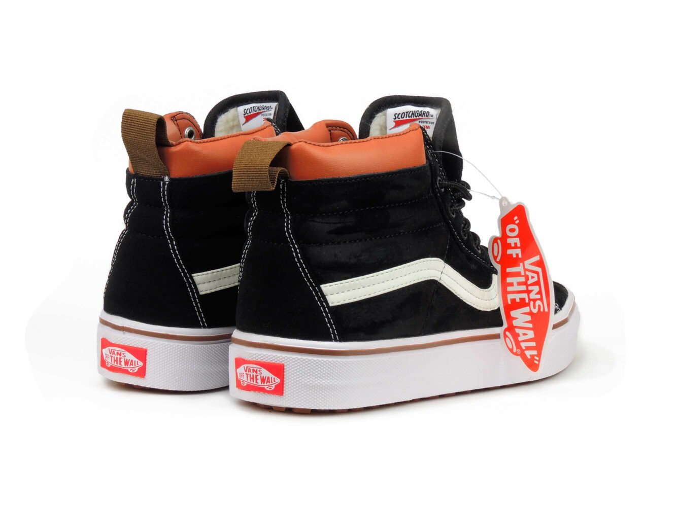 vans sk8 hi mte black brown winter купить