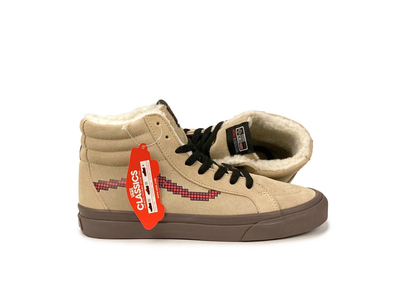 vans sk8_hi old skool nintendo game over winter купить