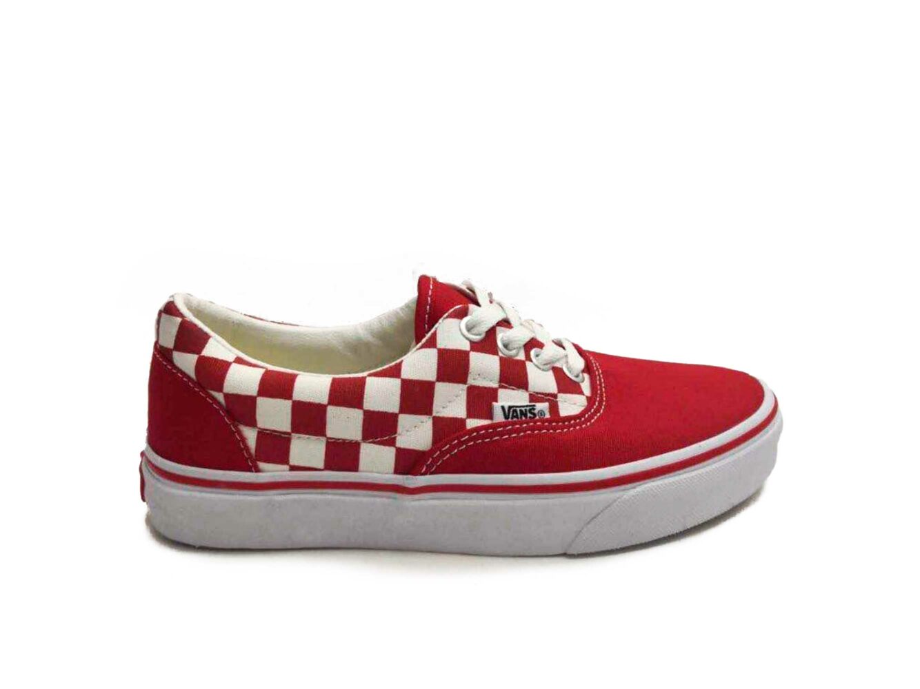 vans era red white checkerboard купить