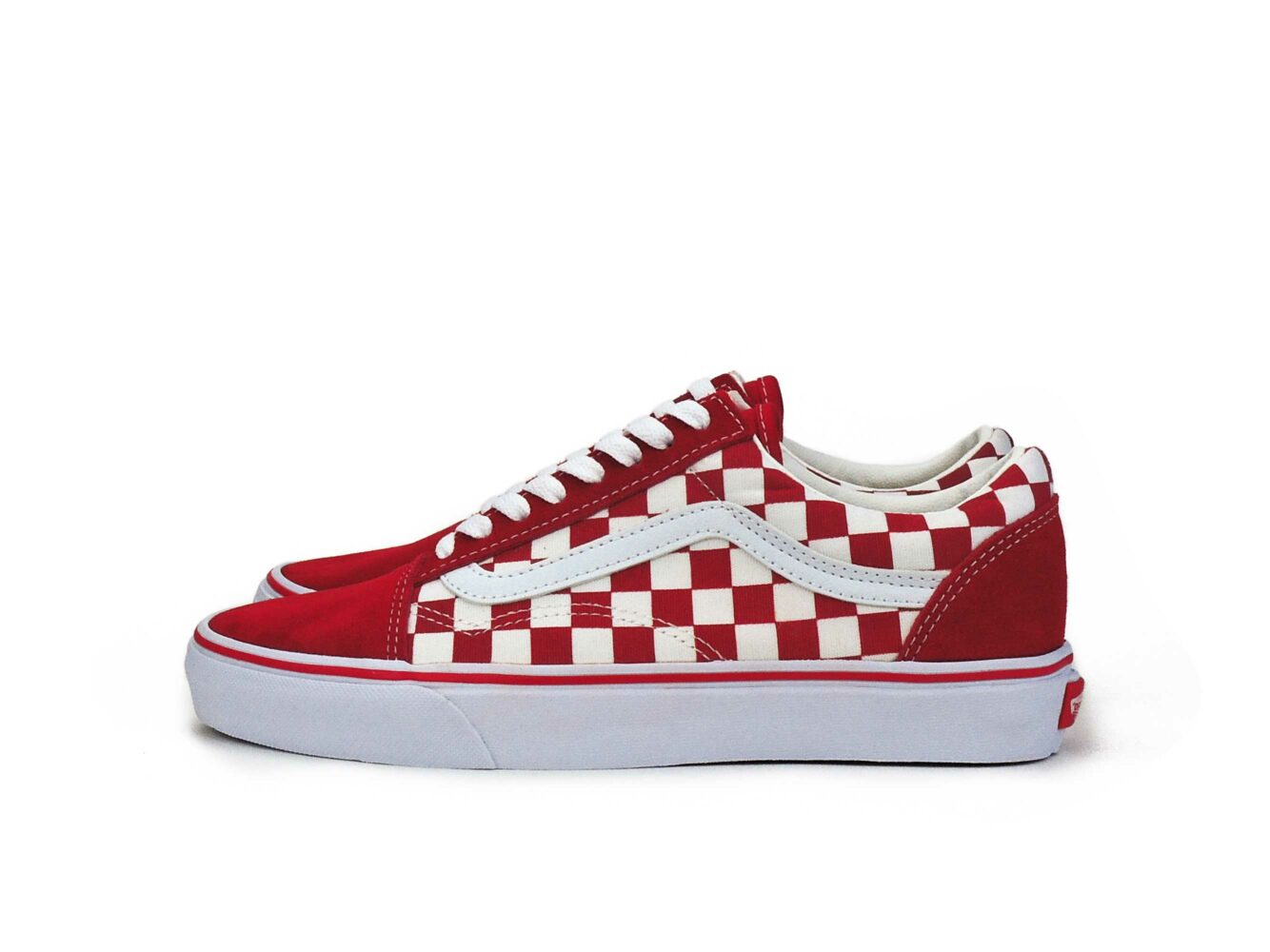 vans old skool checkerboard racing red интернет магазин