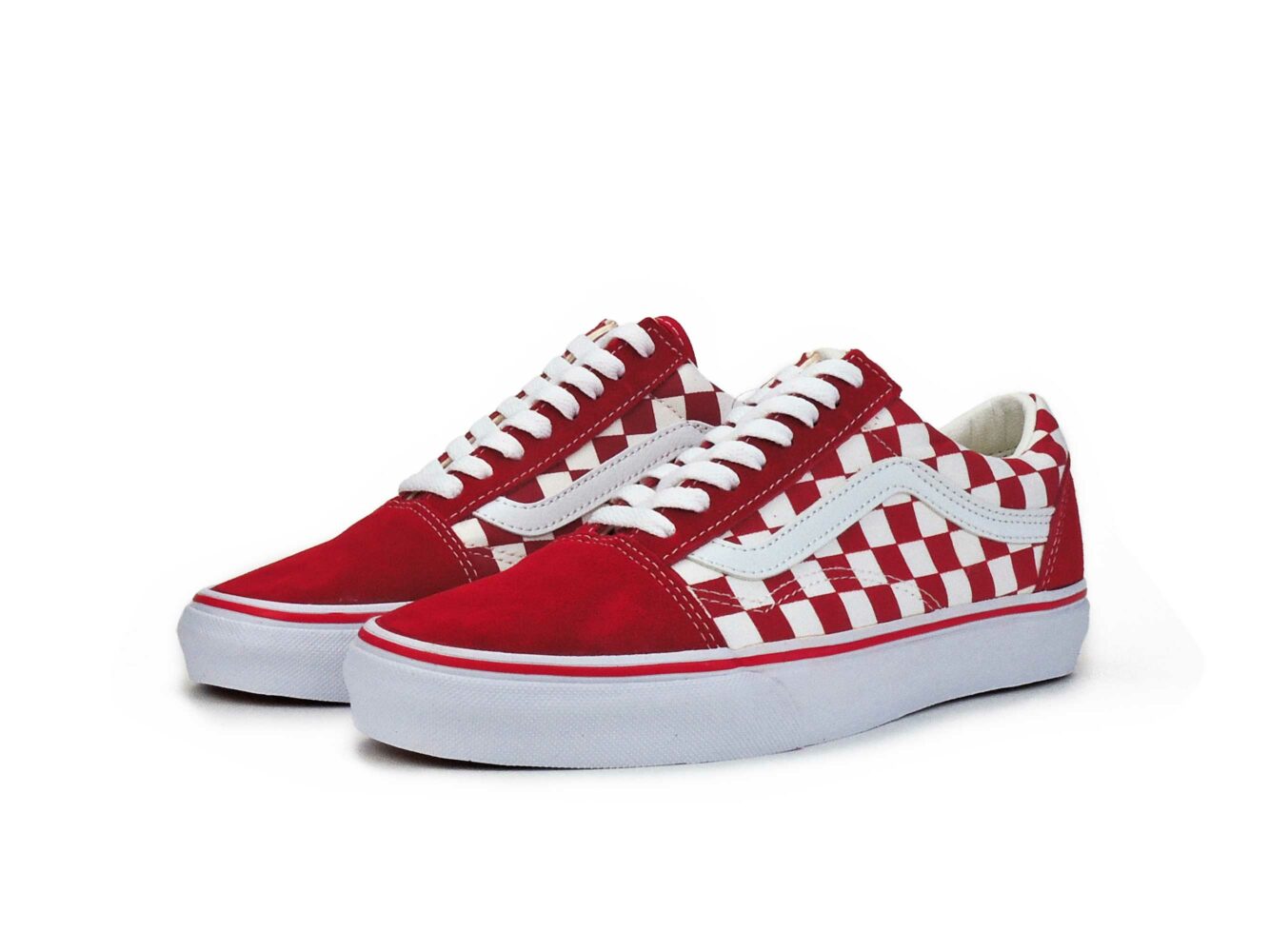 vans old skool checkerboard racing red интернет магазин