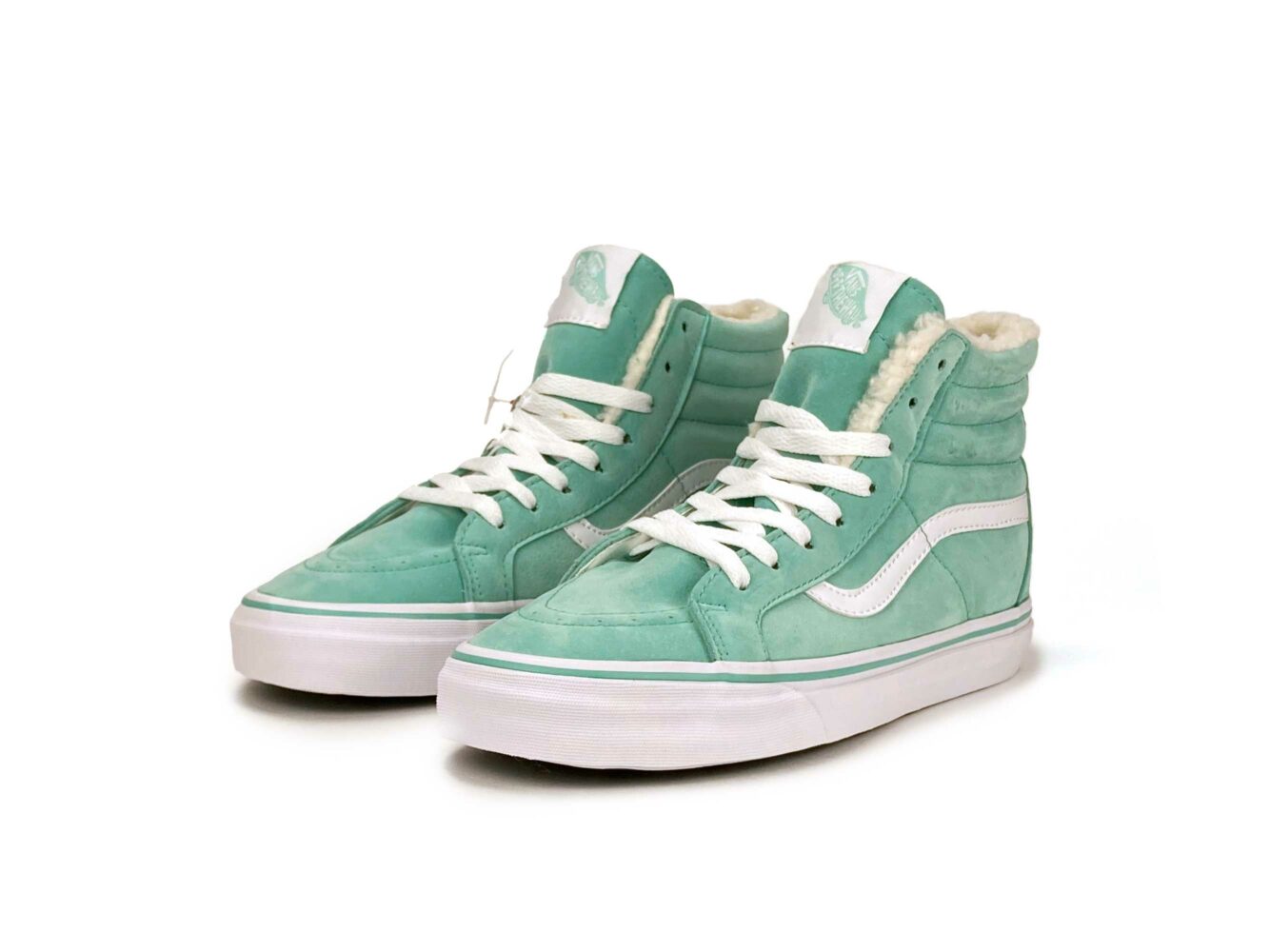 vans sk8-hi mint winter купить