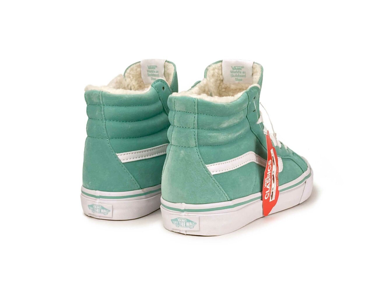 vans sk8-hi mint winter купить