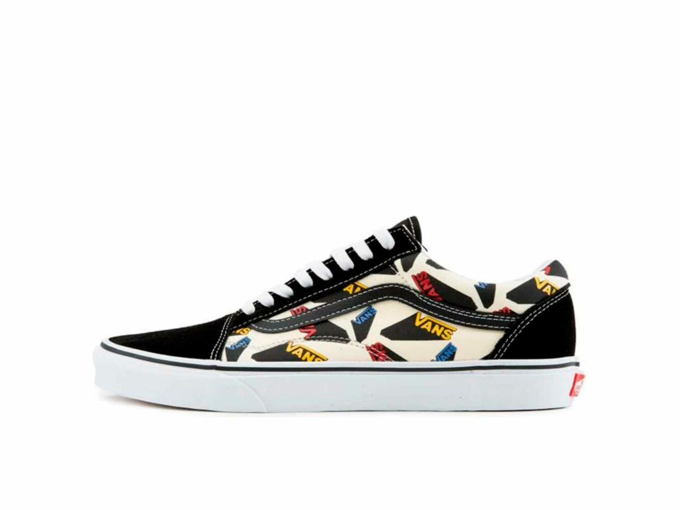 vans old skool pop logo black VN0A4U3B2O8 купить