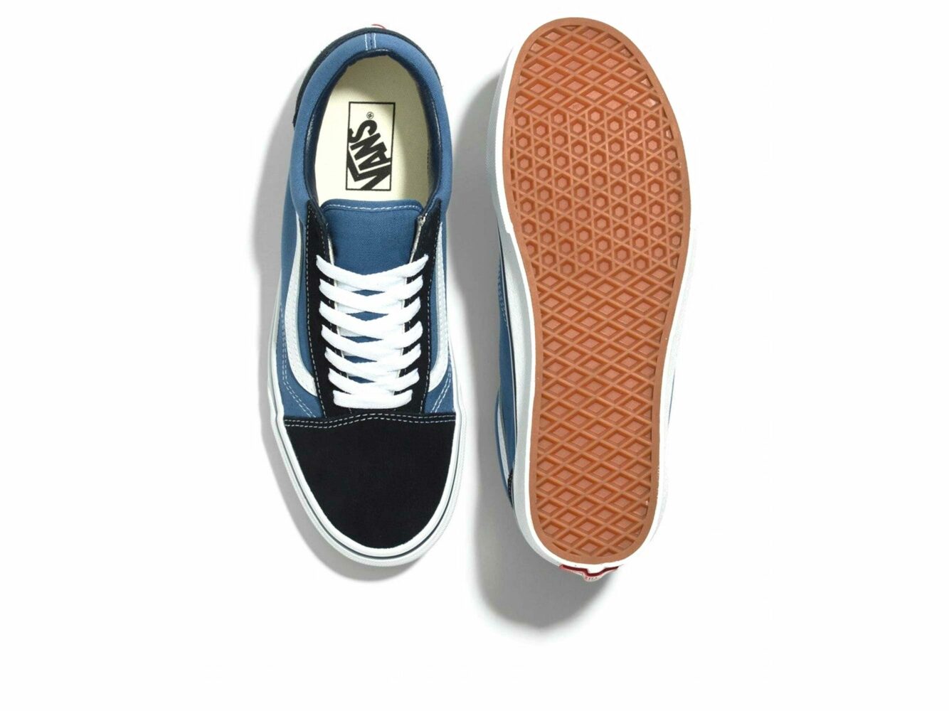 vans old skool navy white VN_0D3HNVY.NVY купить