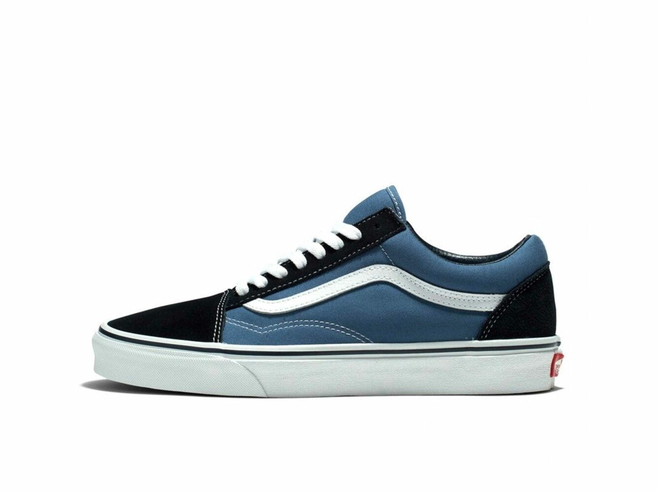 vans old skool navy white VN_0D3HNVY.NVY купить