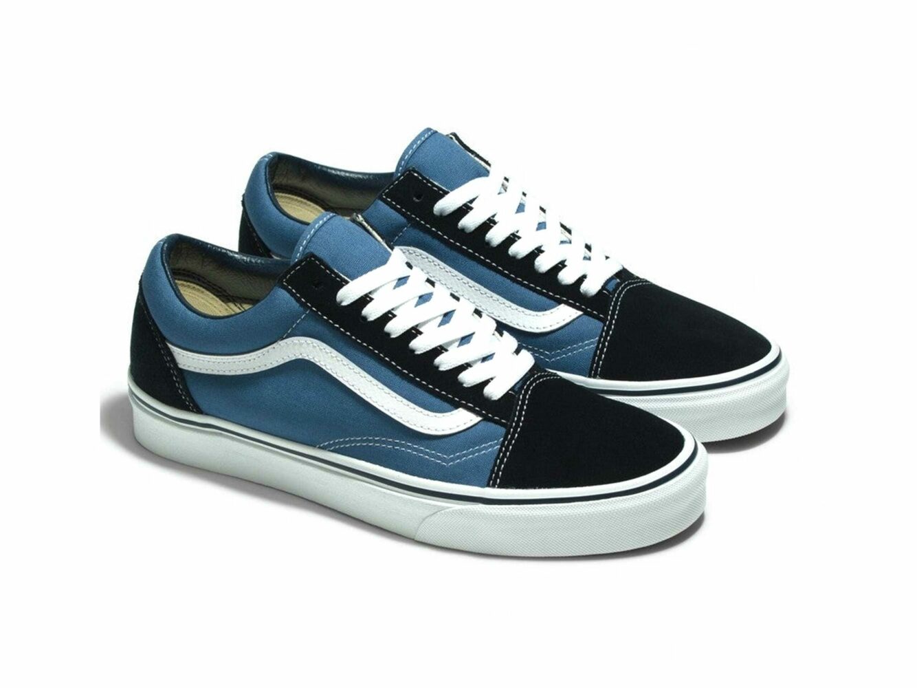 vans old skool navy white VN_0D3HNVY.NVY купить