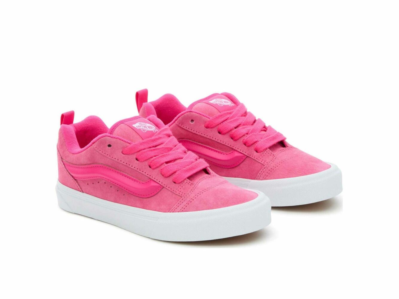 vans knu skool nubuck shoe pink VN0009QCYU2 купить