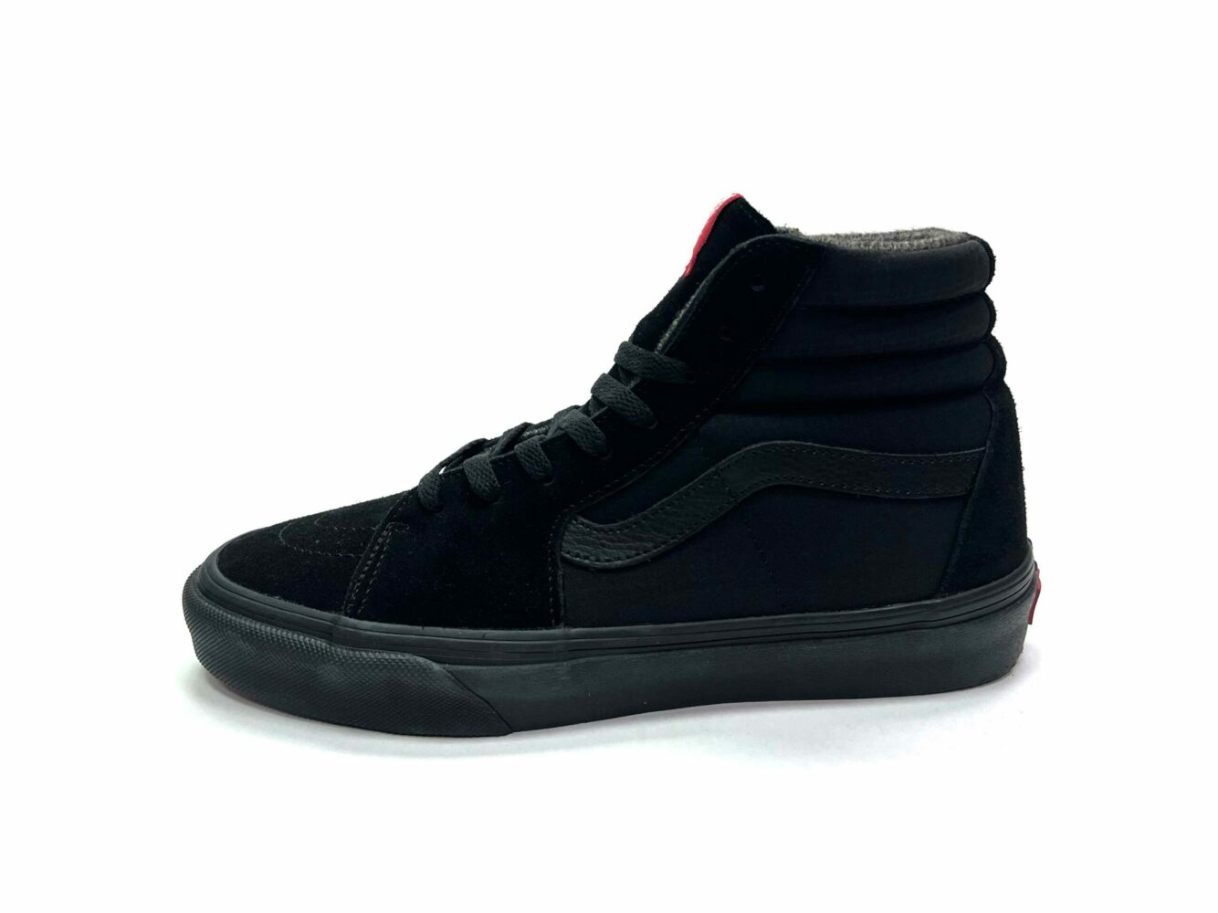 vans SK8 HI winter all black termo купить