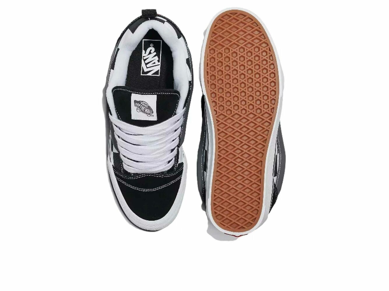 vans knu skool mega check black VN009QCCJJ.BLK купить