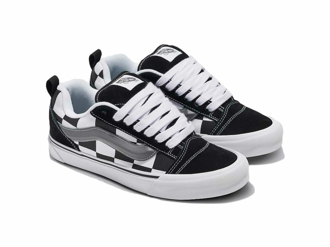 vans knu skool mega check black VN009QCCJJ.BLK купить